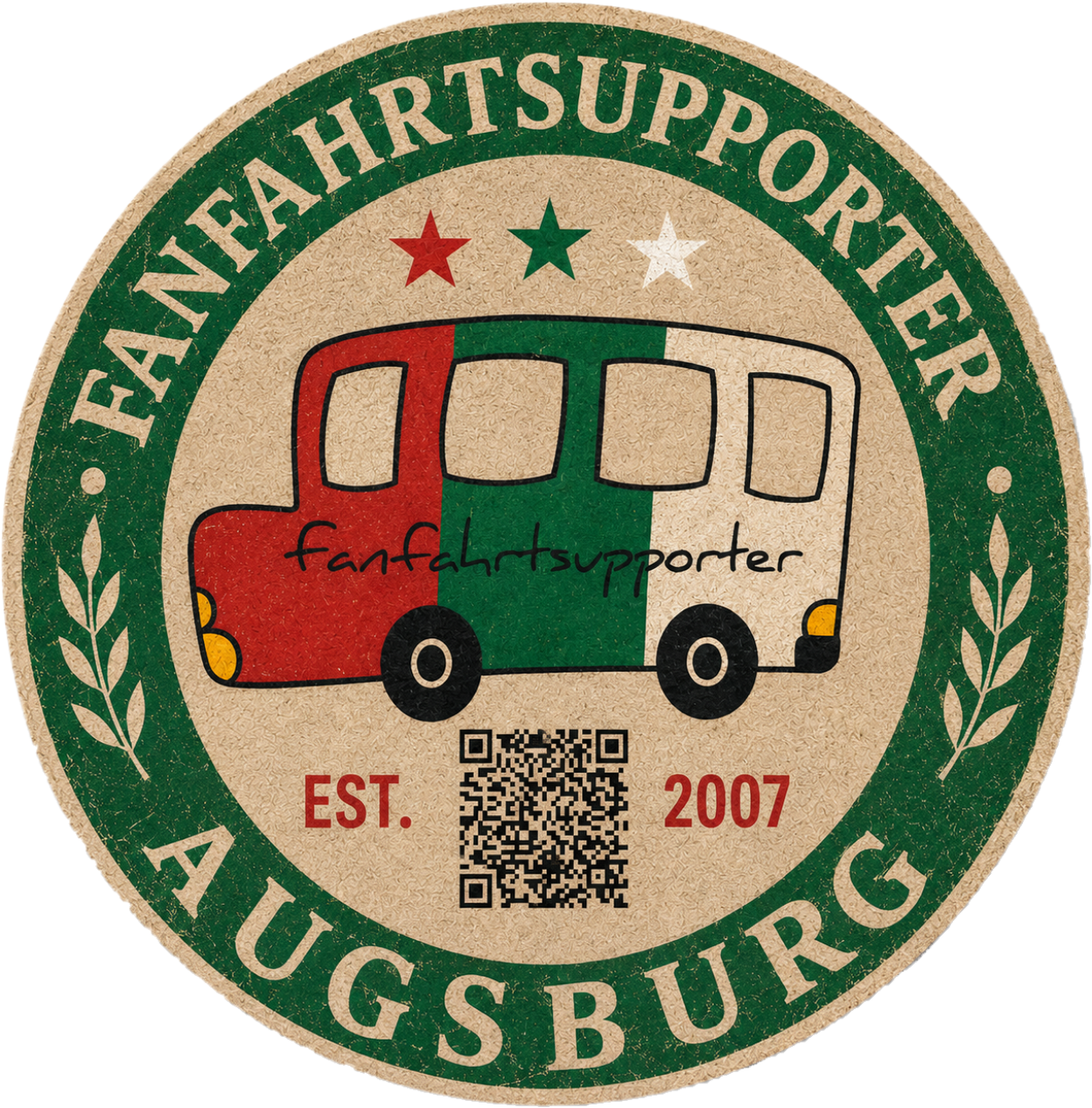 Fanfahrtsupporter Bierdeckel